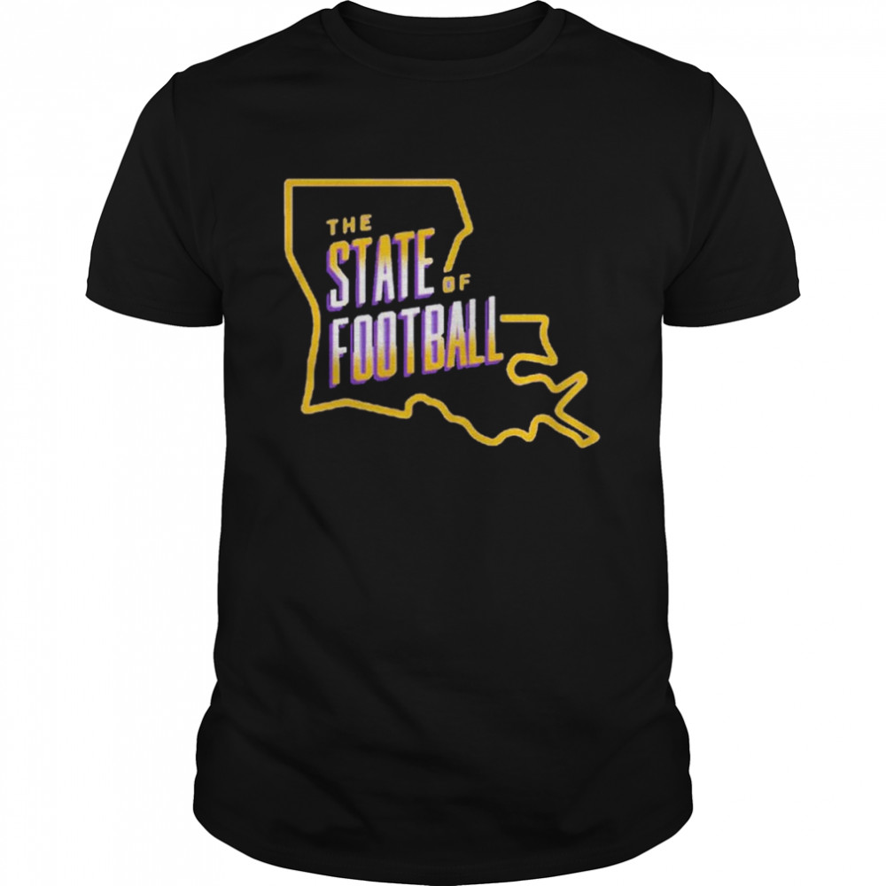Louisiana State university state of football shirt Classic Men's T-shirt