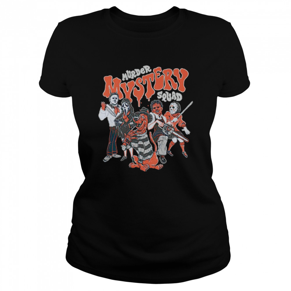 Murder Mystery Squad Halloween shirt Classic Women's T-shirt