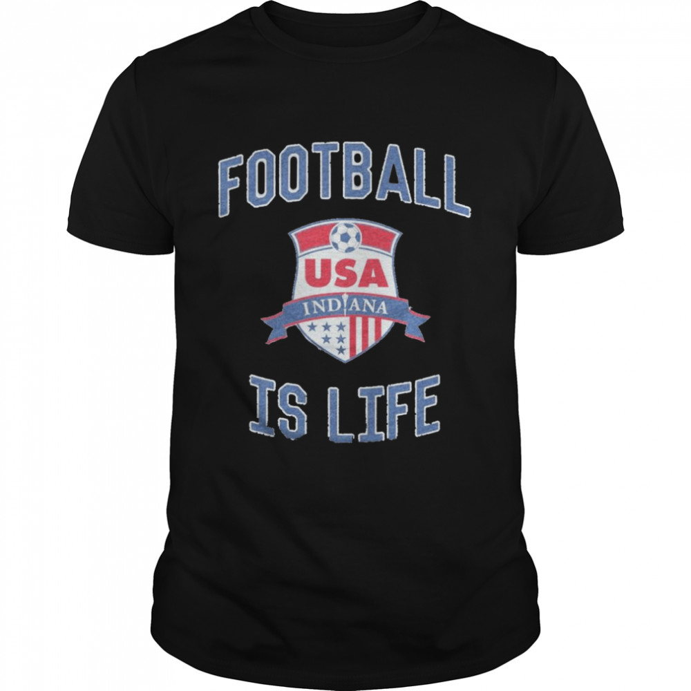 USA Indiana Football is life shirt Classic Men's T-shirt