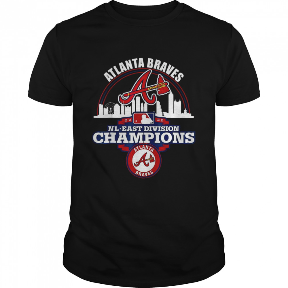 atlanta Braves 2022 NL East division champions shirt - Kingteeshop