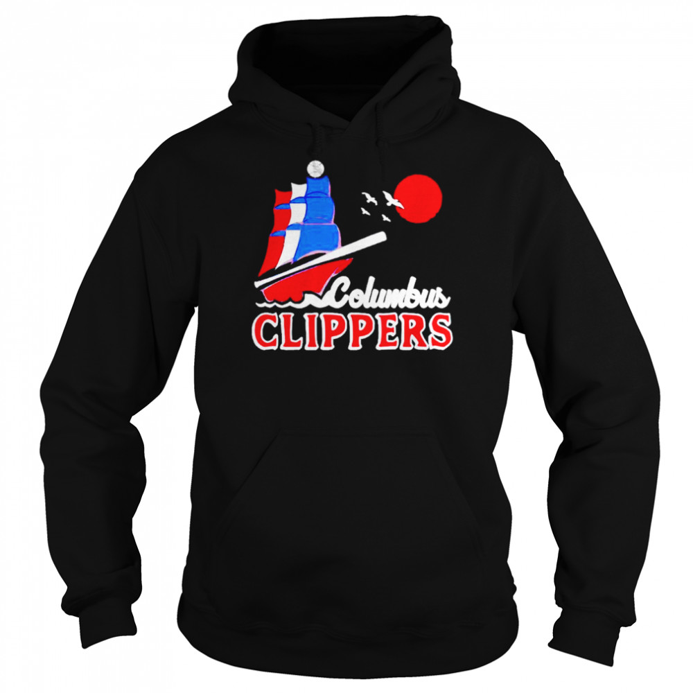 Columbus Clippers where i’m from royal ship sunset shirt Unisex Hoodie
