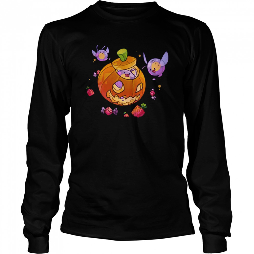 Horror Pumpkin Slime Rancher 2 Characters shirt Long Sleeved T-shirt