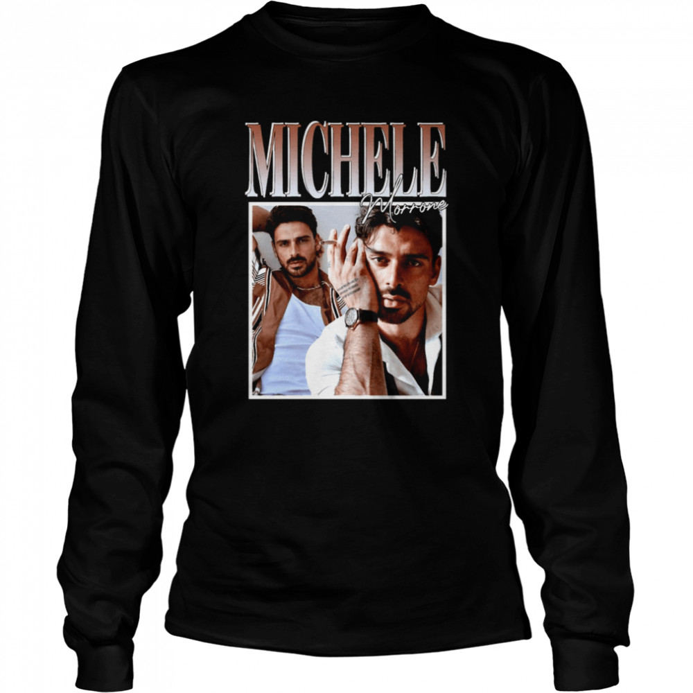 Michele Morrone shirt Long Sleeved T-shirt
