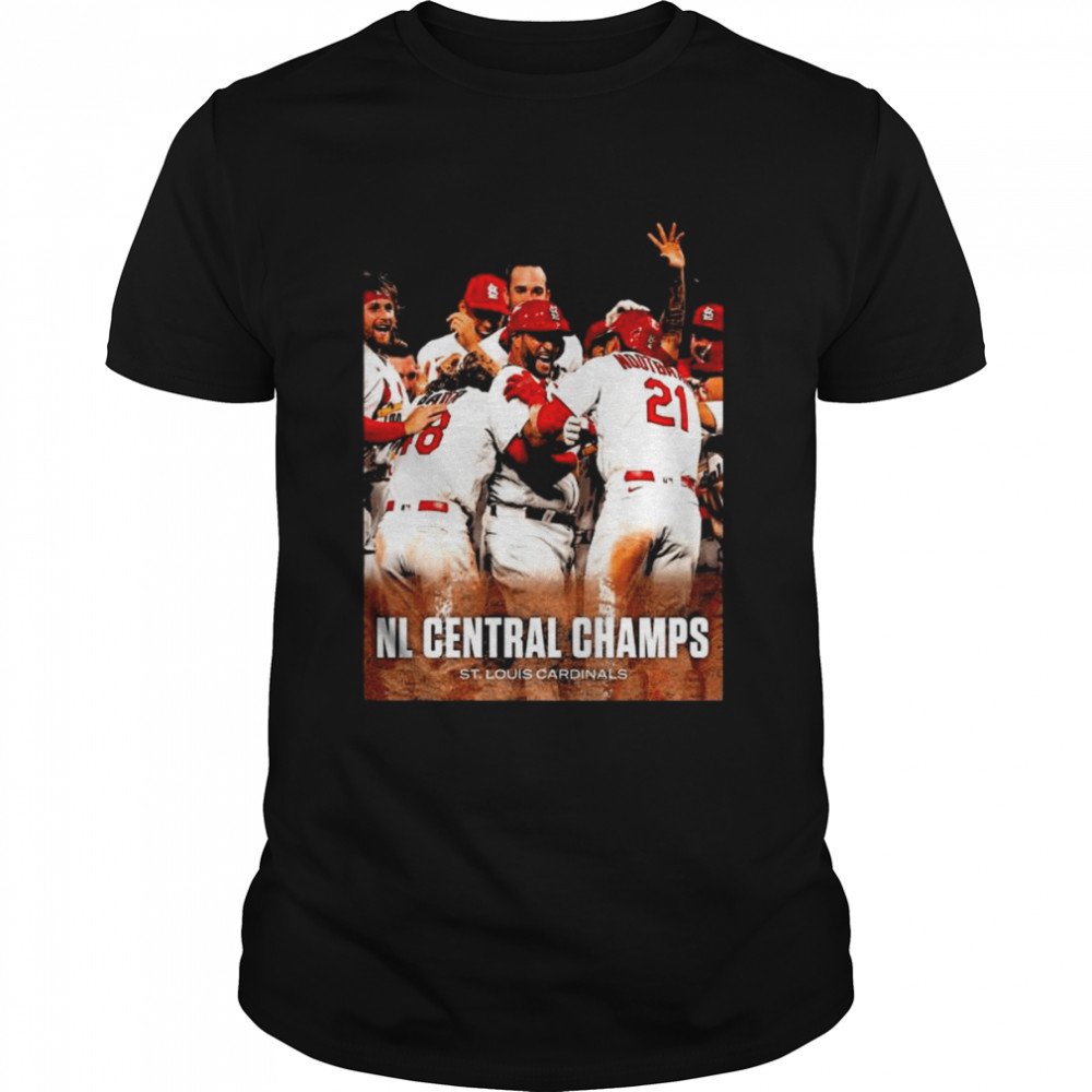 St. Louis Cardinals 2019 NL Central Division Champions Men's T-Shirt