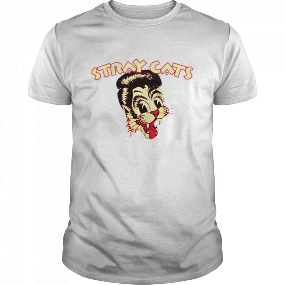 Stray Cats Design Runaway Boys shirt Classic Men's T-shirt