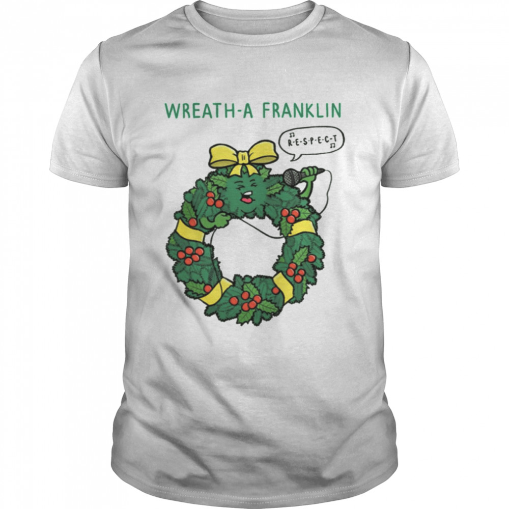 Wreath A Franklin Christmas Icon shirt