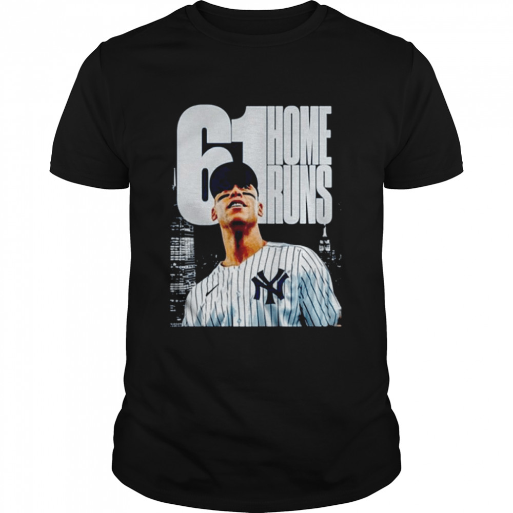 Aaron Judge 61 Home Runs All Rise For Aaron Judge Baseball 2022 shirt Classic Men's T-shirt