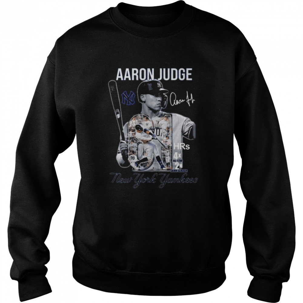 Aaron Judge hrs 4x all-star 2x silver slugger New York Yankees