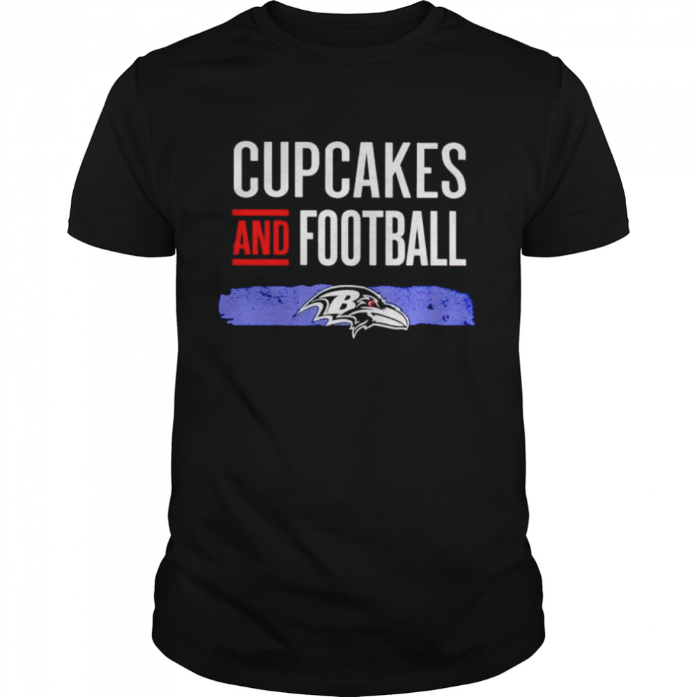 Baltimore Ravens cupcakes and football shirt Classic Men's T-shirt