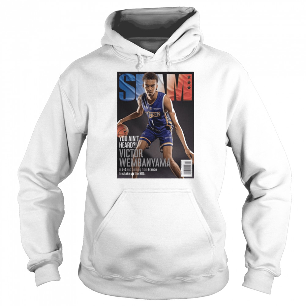 Victor Wembanyama is 7 4 and coming from france to shake up the NBA Shirt,  hoodie, longsleeve tee, sweater