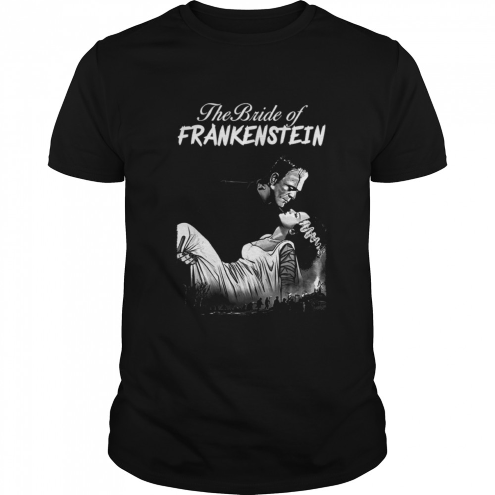 The Bride Of Frankenstein Horror Movie Halloween shirt Classic Men's T-shirt