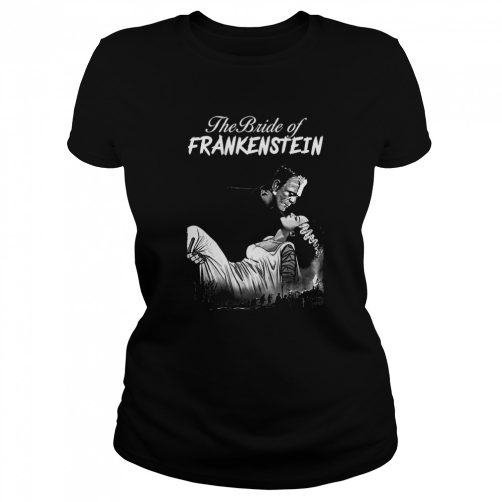 The Bride Of Frankenstein Horror Movie Halloween shirt Classic Women's T-shirt