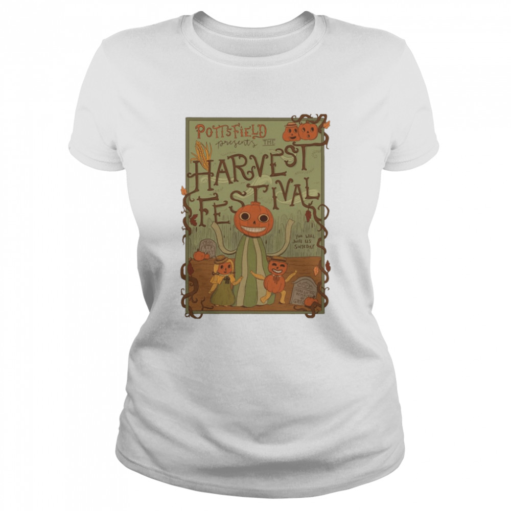 Vintage Pottsfield Harvest Festival Sweatshirt, Over the Garden