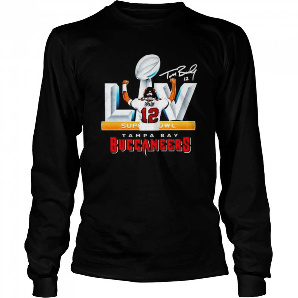 Tom Brady 12 player signature football shirt, hoodie, sweater