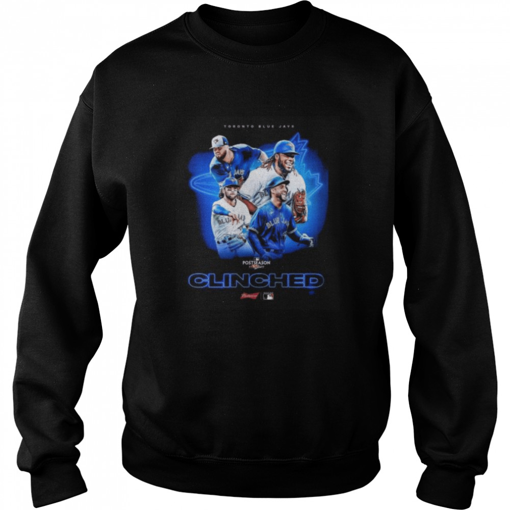 Toronto blue jays clinched are back 2022 mlb postseason shirt