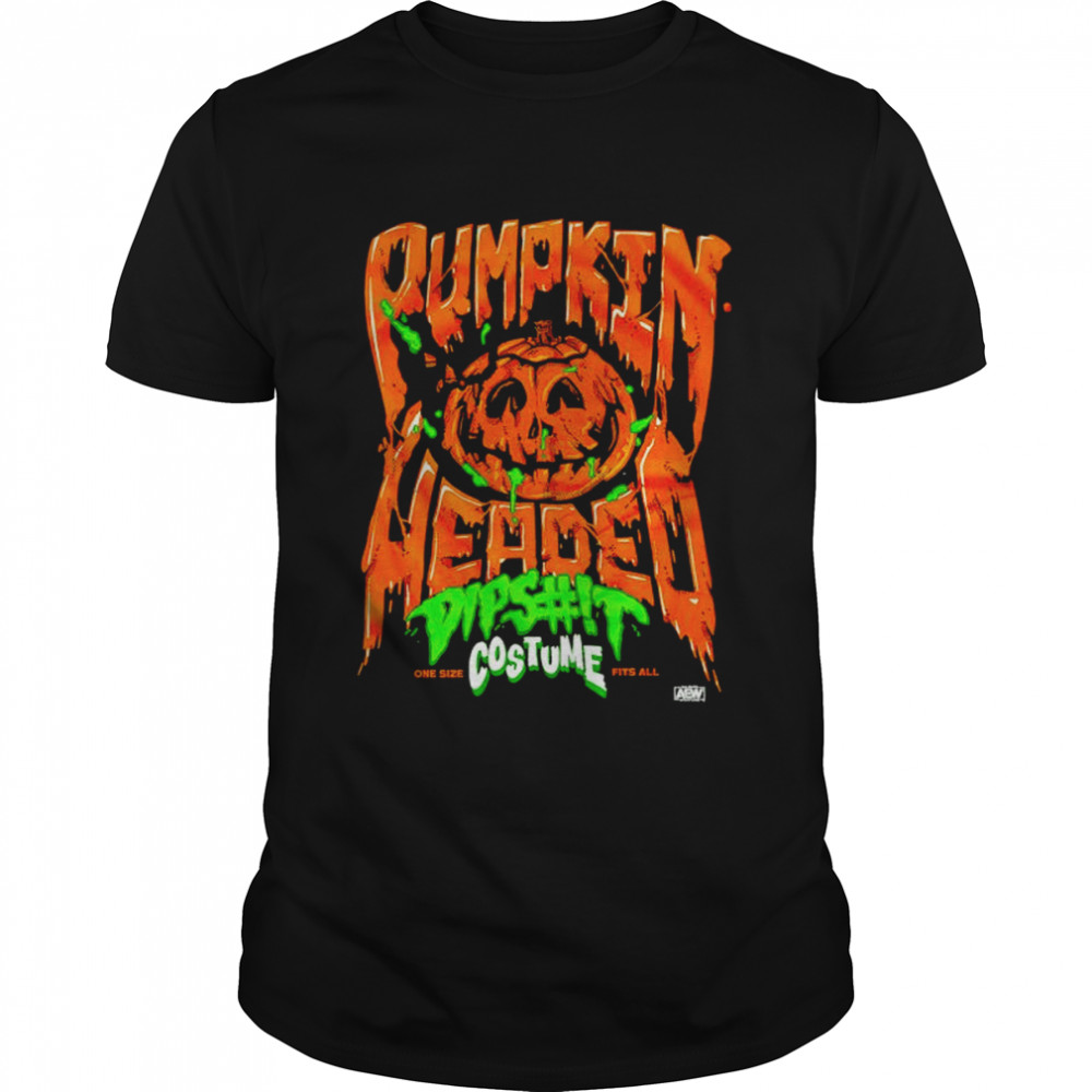 Chris jericho pumpkin headed dipshit shirt