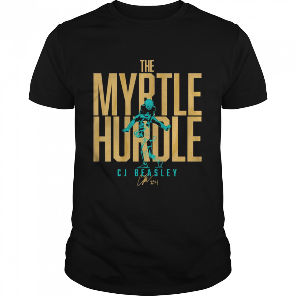 Cj Beasley The Myrtle Hurdle signature shirt