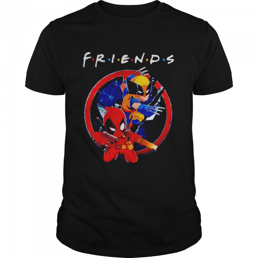 Deadpool and Wolverine friends shirt Classic Men's T-shirt