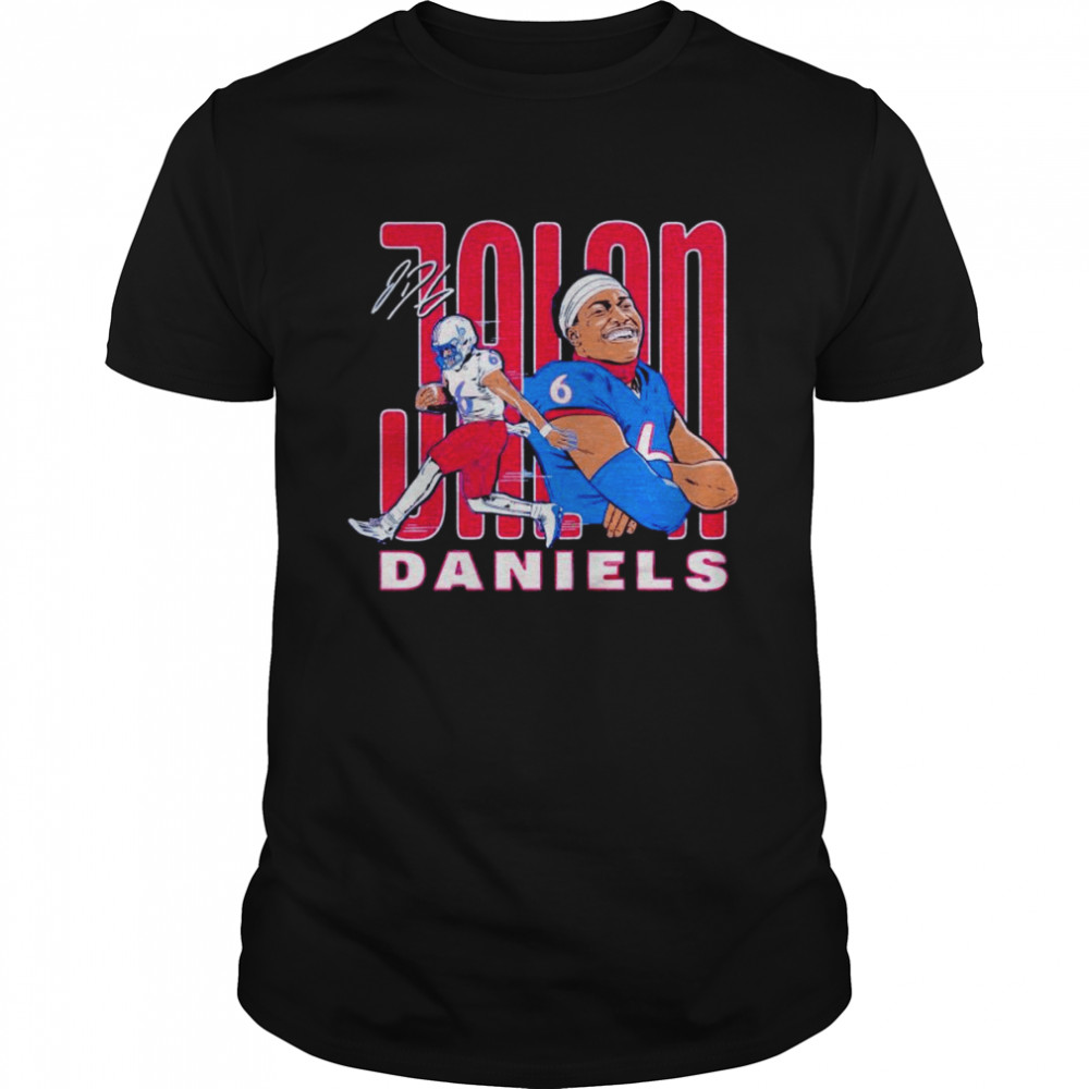Jalon Daniels Kansas Jayhawks signature shirt