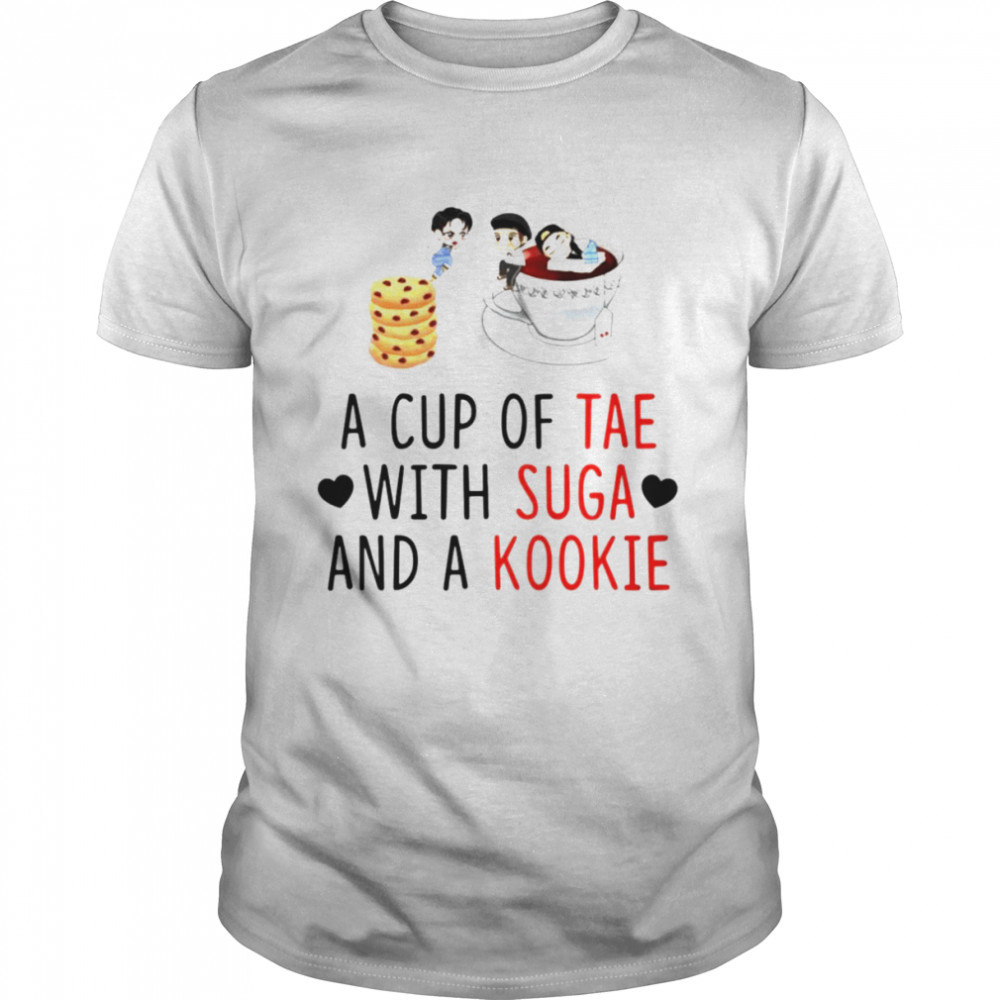 A cup of tae with suga and a kookie T-shirt Classic Men's T-shirt