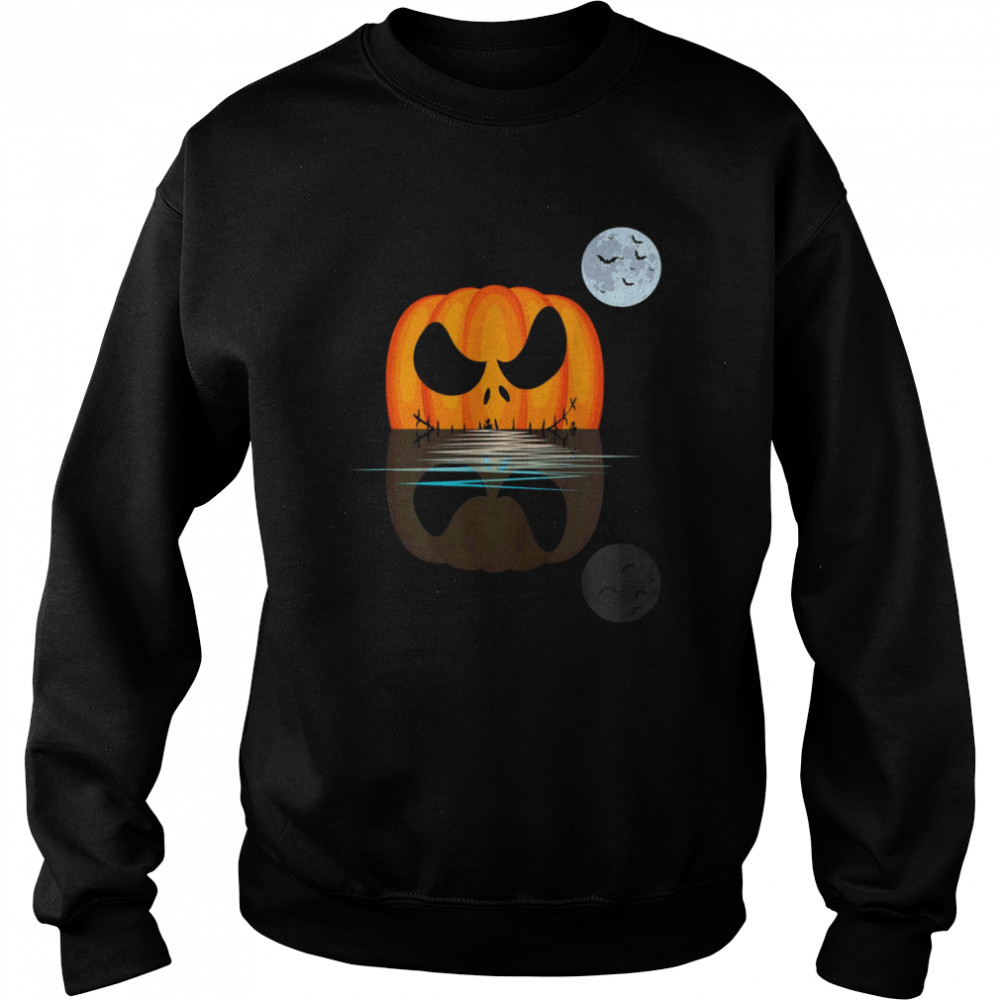 Adult Pumpkin Costume For Halloween Funny Scary Men Women T- Unisex Sweatshirt