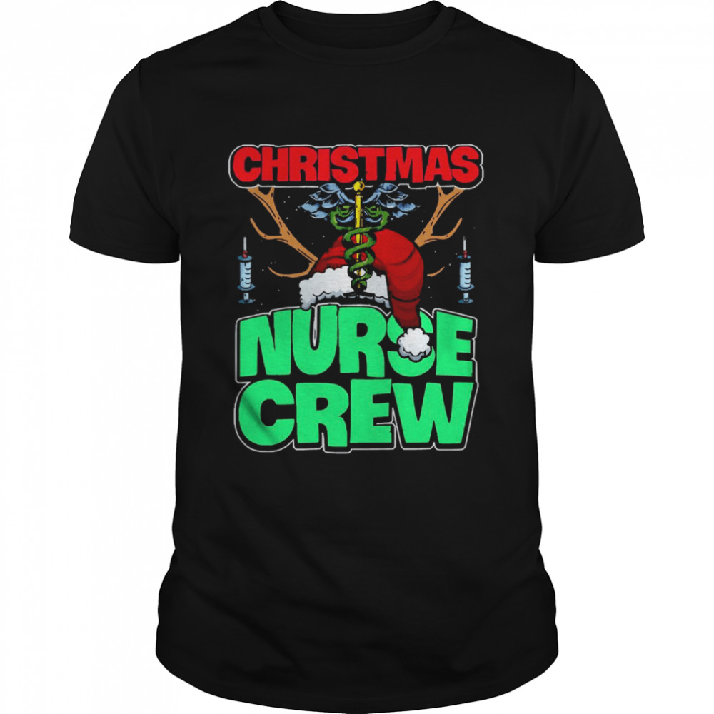 Christmas Nurse Crew Cute Practitioners Nurse Christmas T- Classic Men's T-shirt