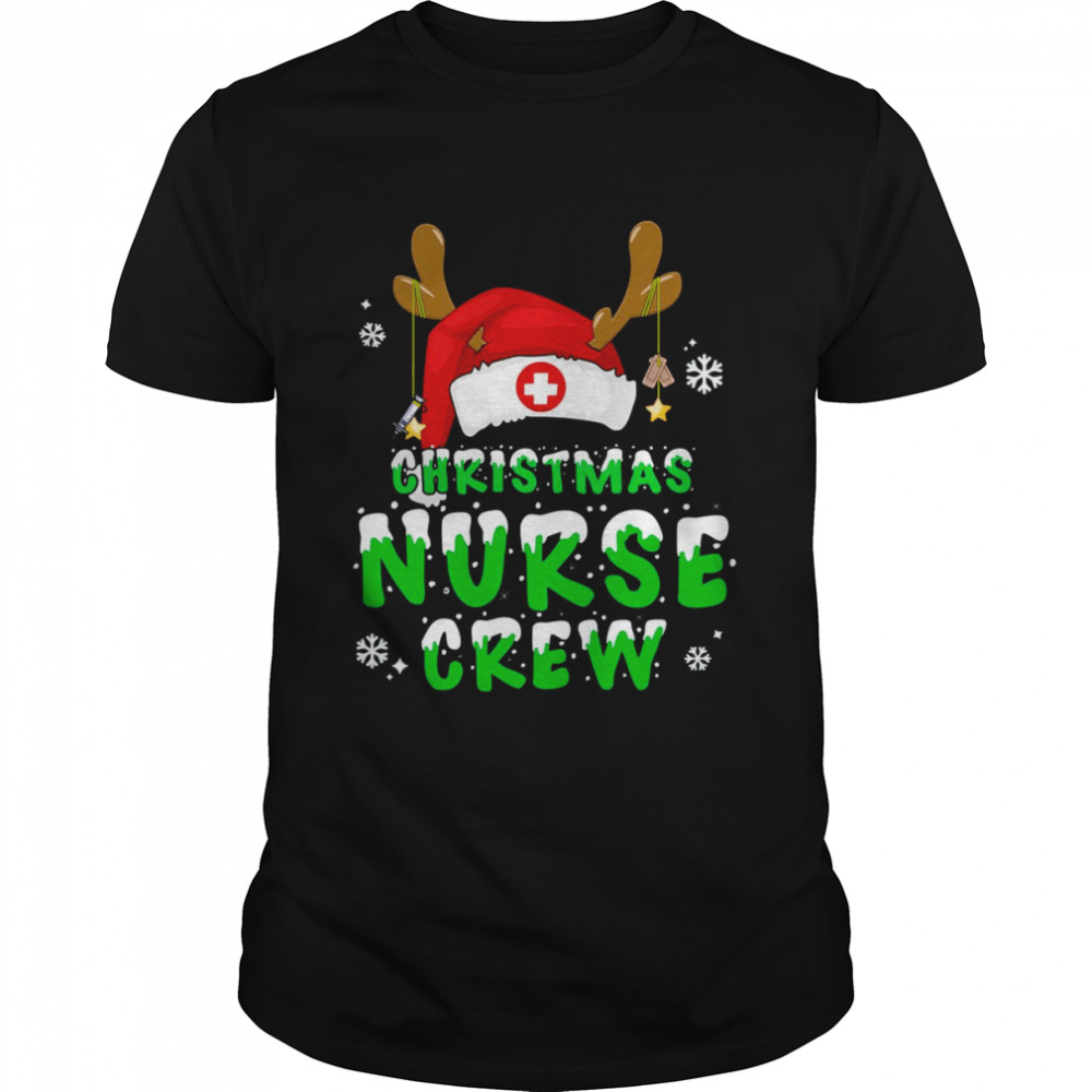 Christmas Nurse Crew Nurse Christmas T- Classic Men's T-shirt
