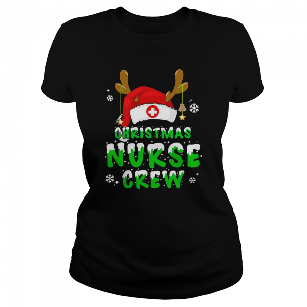 Christmas Nurse Crew Nurse Christmas T- Classic Women's T-shirt