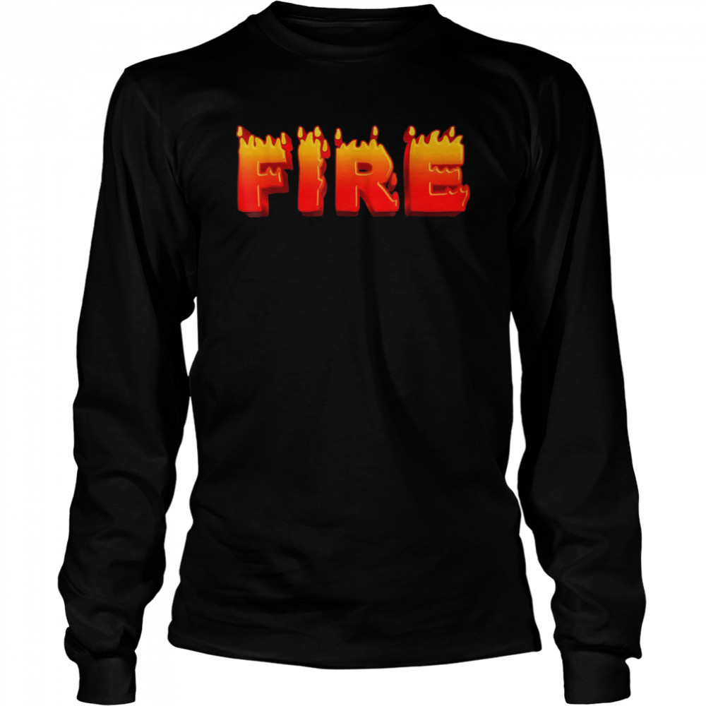 Family Halloween Costume Fire Ice Couple Matching Party T- Long Sleeved T-shirt