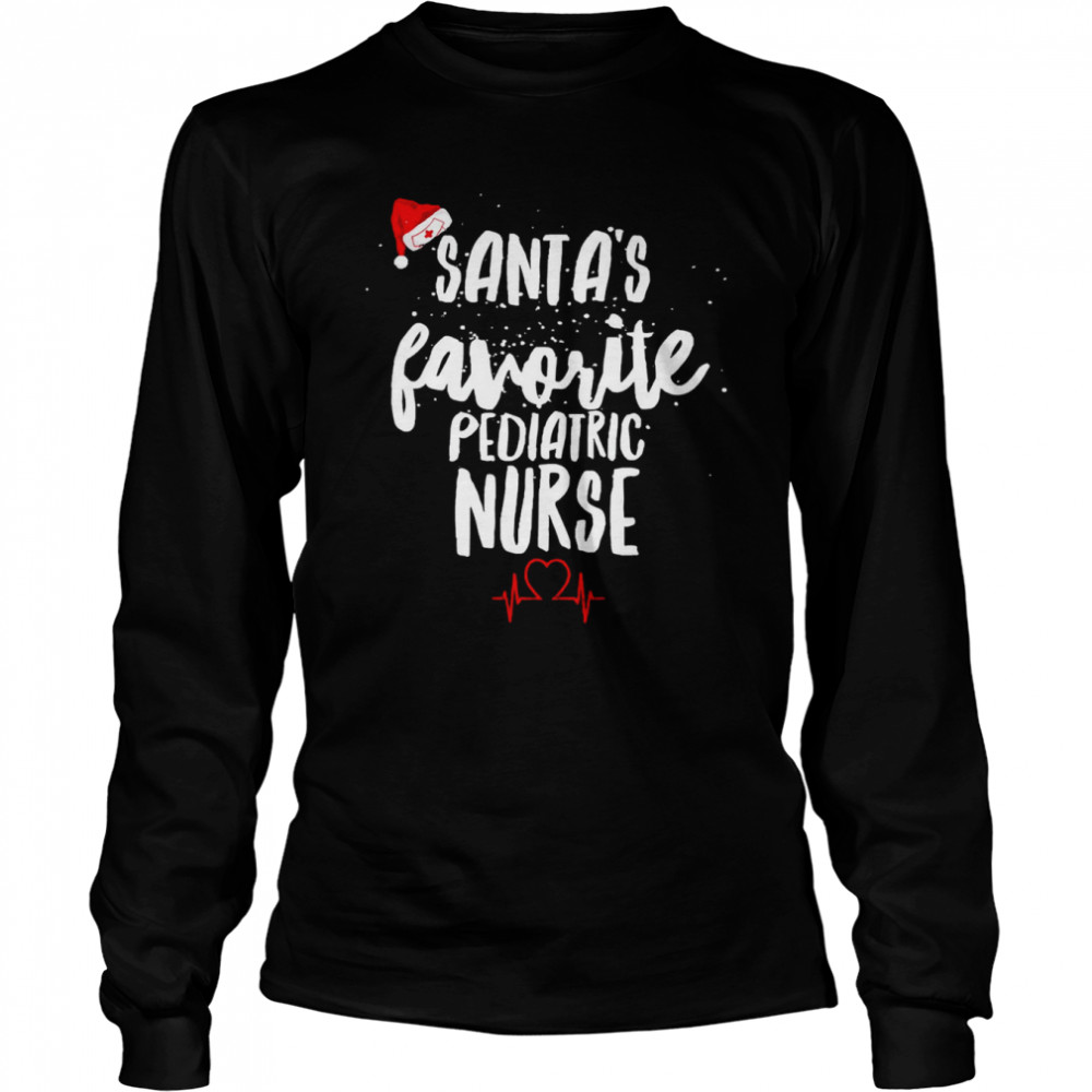 Gift For Christmas Nurse Nurse Christmas T- Long Sleeved T-shirt