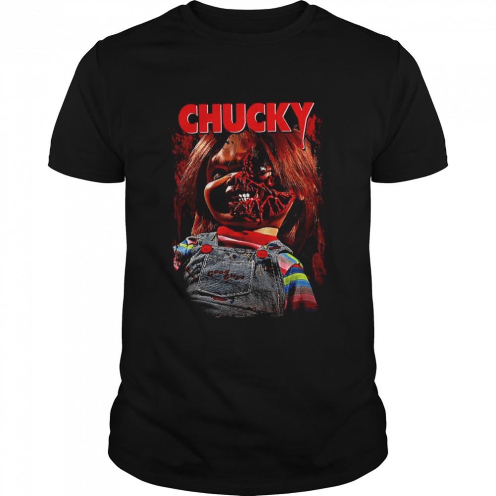 Red Art Chucky From Child’s Play shirt Classic Men's T-shirt