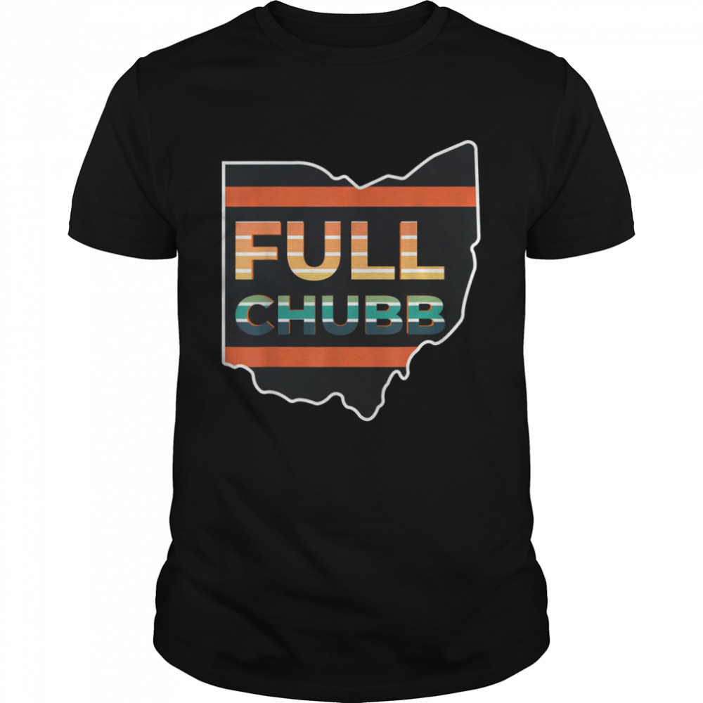Retro Full Football Vintage love Browns Chubb Cleveland T- Classic Men's T-shirt