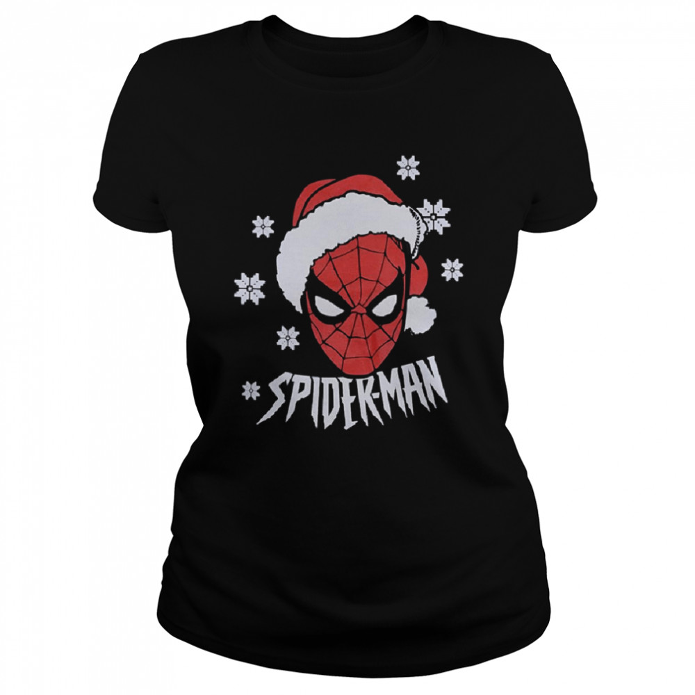 Santa Spiderman Christmas T- Classic Women's T-shirt