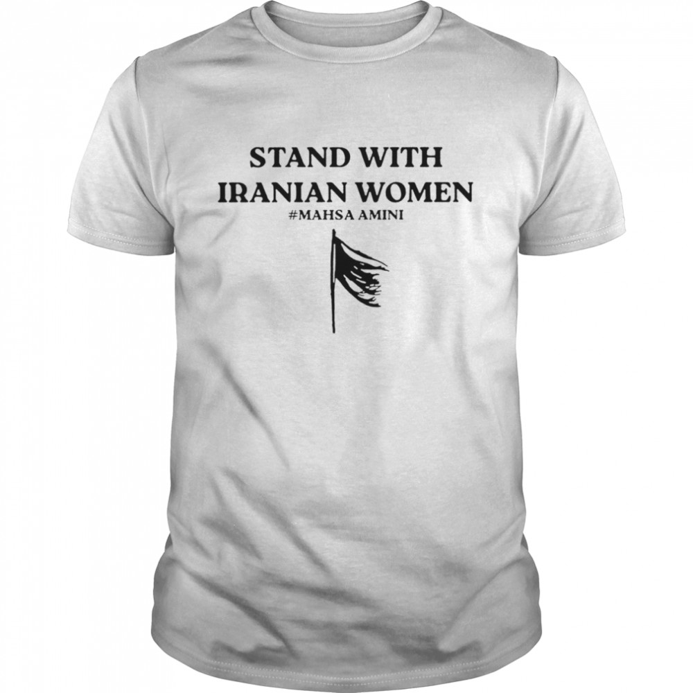 Stand with iranian women mahsa amini freedom for Iran justice shirt Classic Men's T-shirt