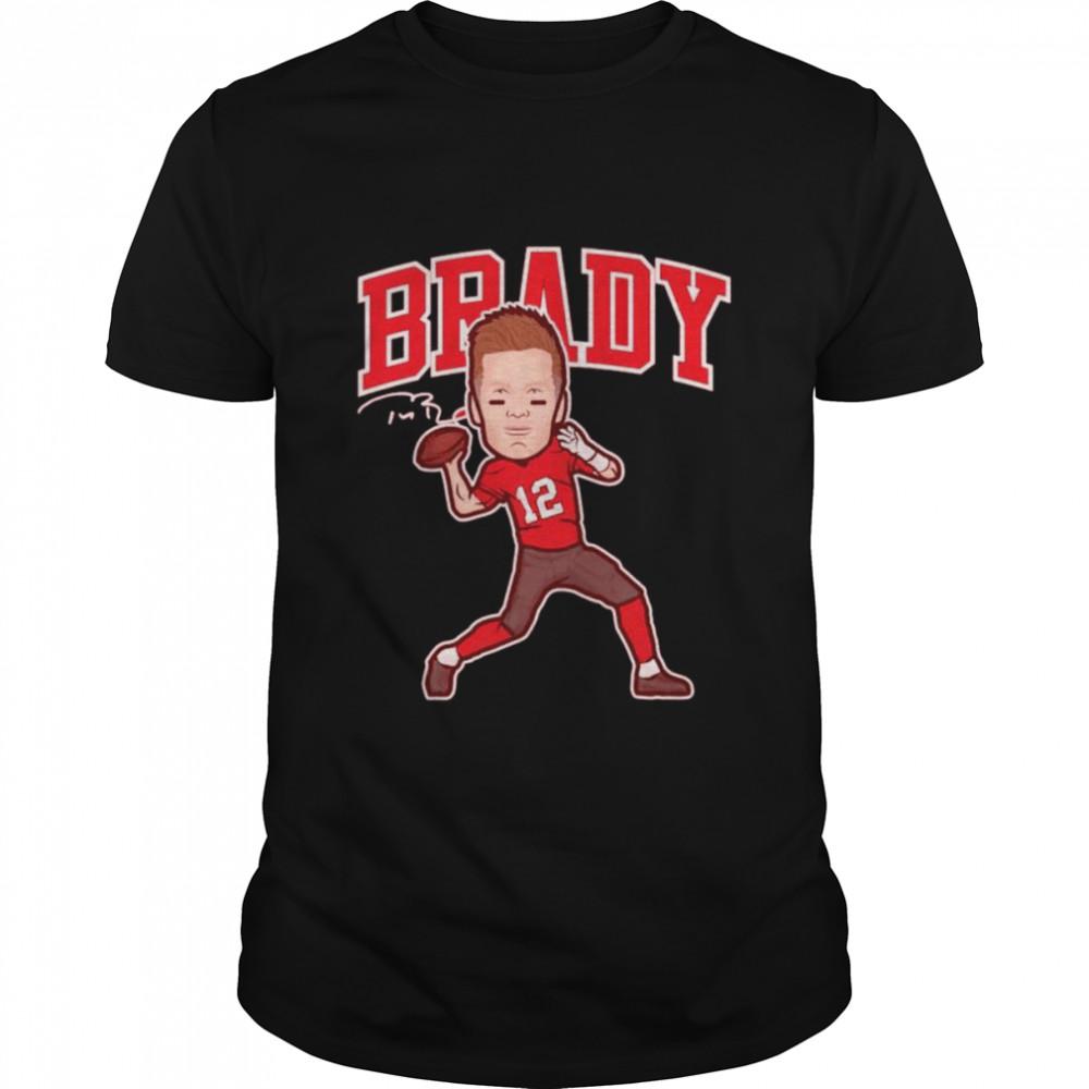 Tom Brady Tampa Bay Toon signature shirt Classic Men's T-shirt