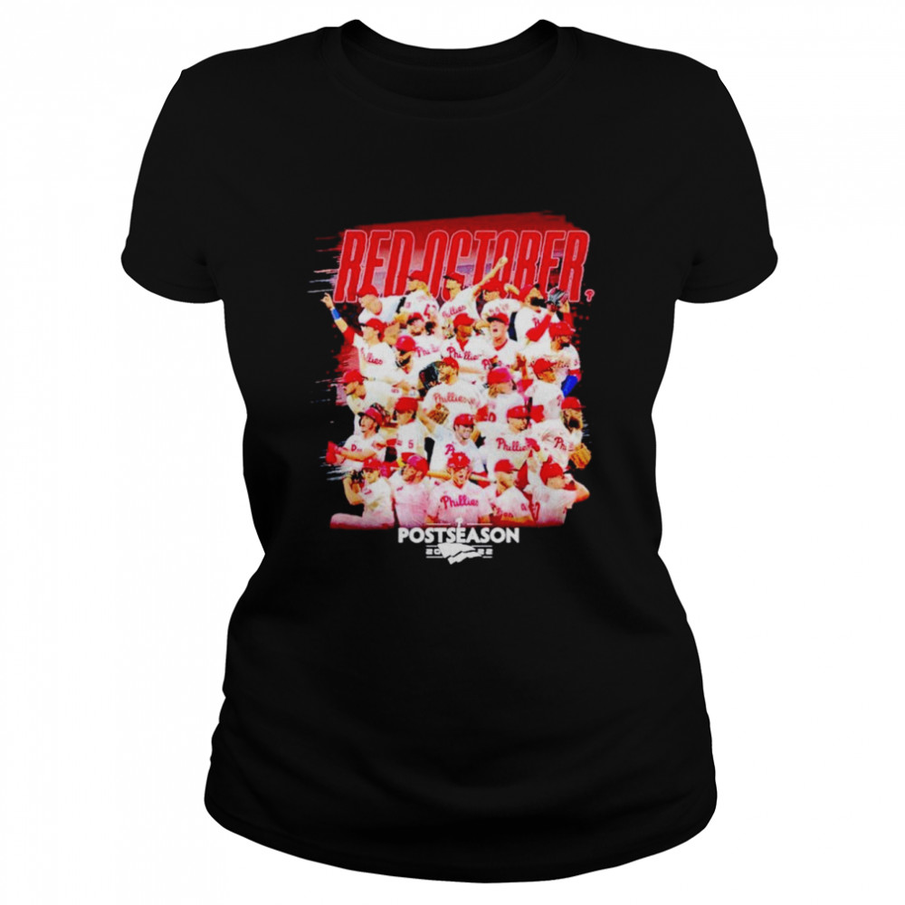 Wisconsin Badgers football red october 2022 postseason shirt Classic Women's T-shirt