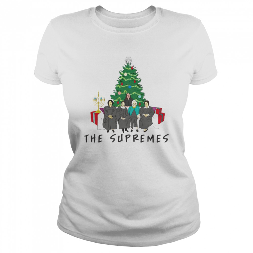 Women history Christmas tree the supremes shirt Classic Women's T-shirt