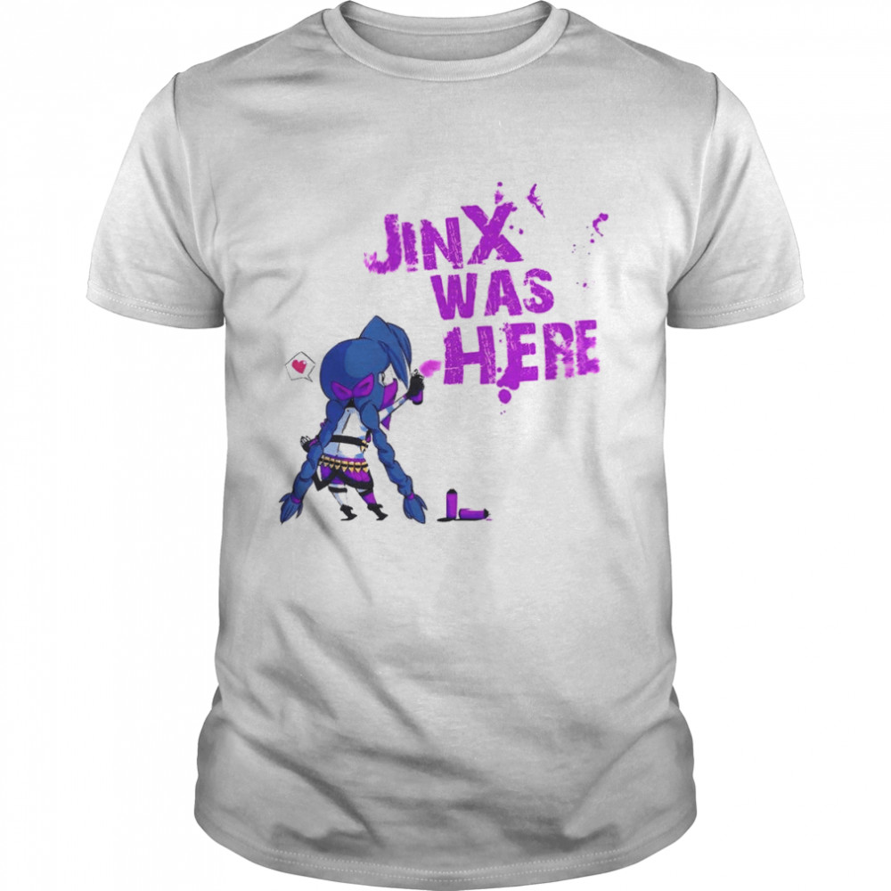 Jinx Was Here ! League Of Legends Arcane Jayce Silco shirt - Kingteeshop