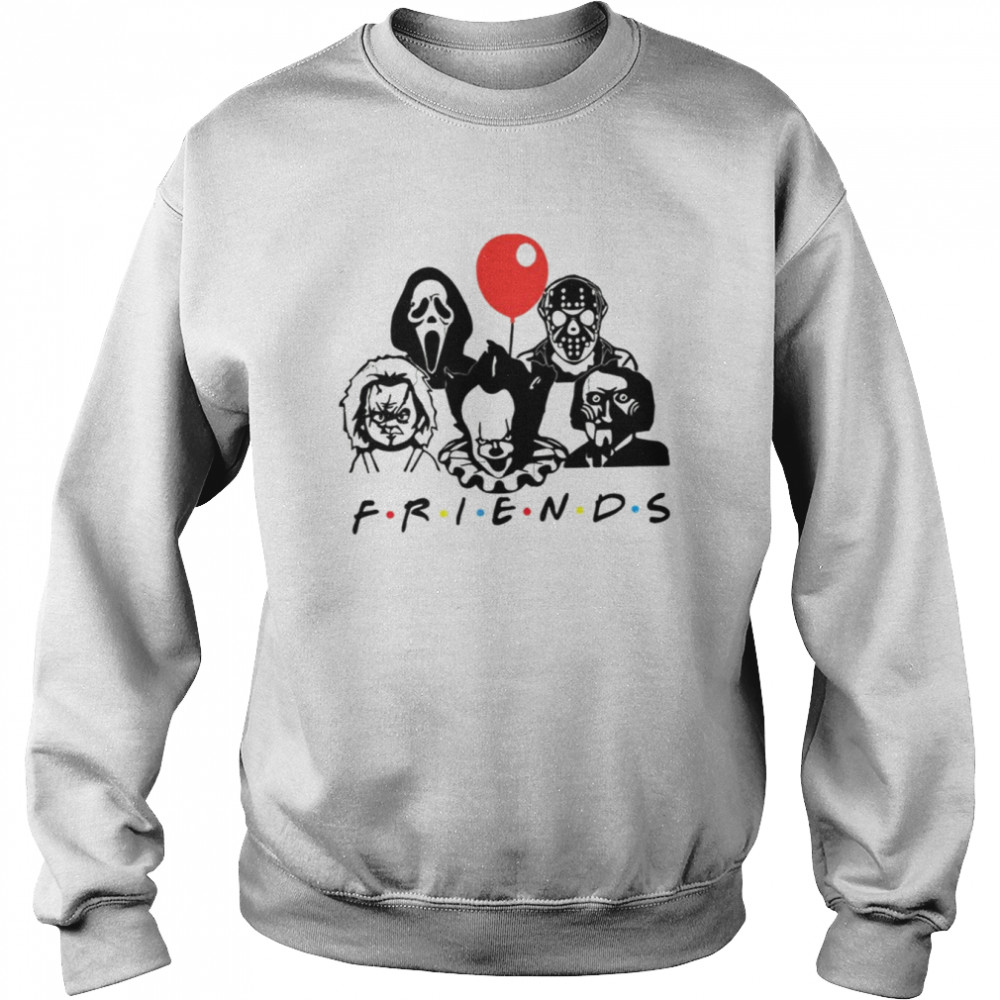Scary Squad United Halloween Horror Friends shirt Unisex Sweatshirt