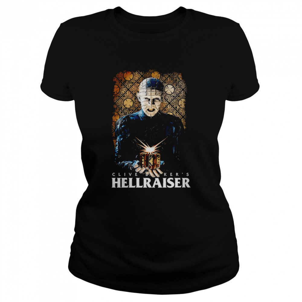Pinhead Hellraiser Horror Scary Movie shirt Classic Women's T-shirt