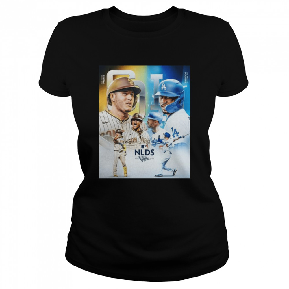 Postseason San Diego Padres and Los Angeles Dodgers 2022 shirt Classic Women's T-shirt