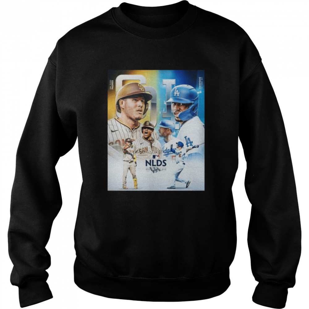 Postseason San Diego Padres and Los Angeles Dodgers 2022 shirt Unisex Sweatshirt