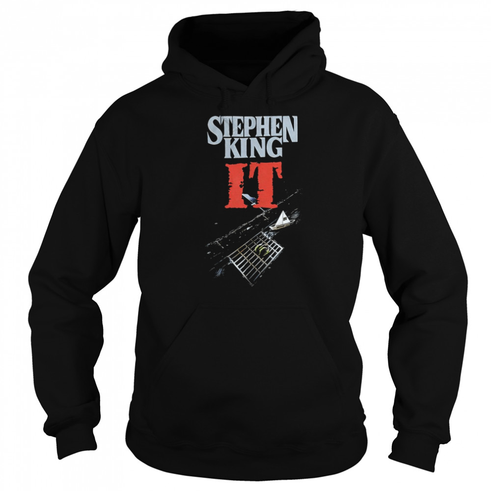 Steven King It Book Cover Scary Movie shirt Unisex Hoodie