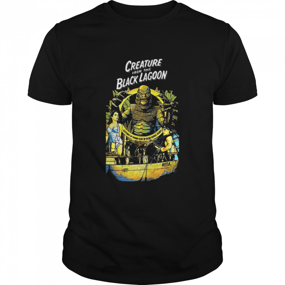 The Creature From The Black Lagoon Scary Movie Universal Monsters shirt Classic Men's T-shirt