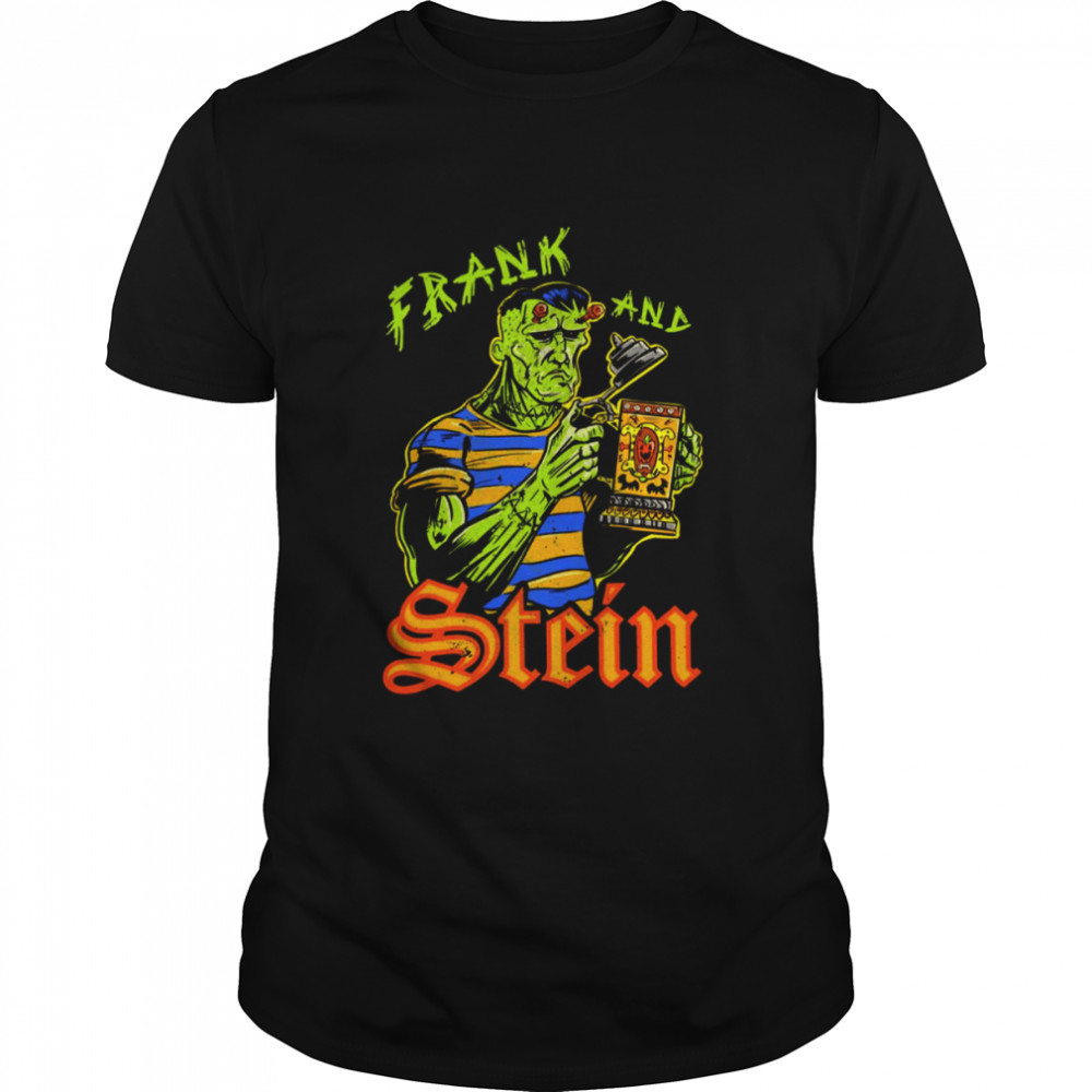 The Dead Guy Still Alive Frank And Stein Halloween shirt Classic Men's T-shirt