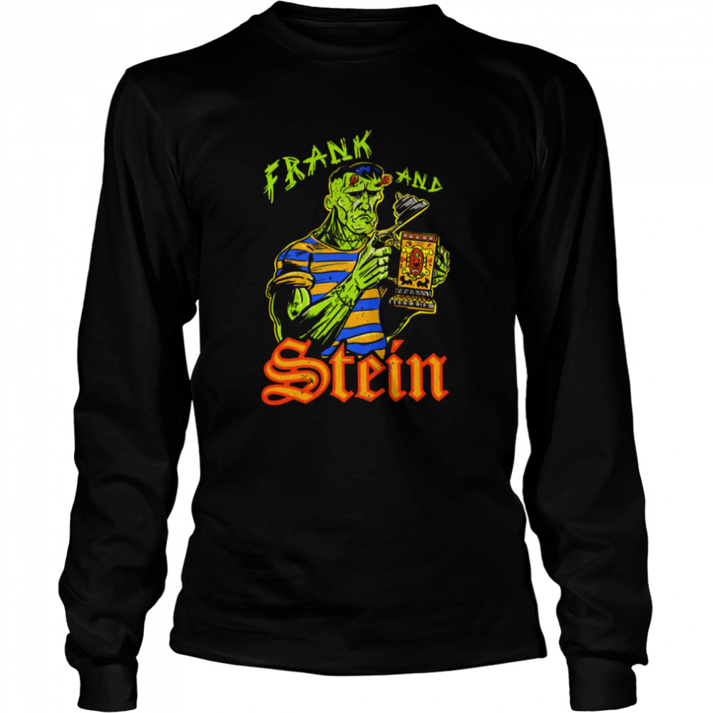 The Dead Guy Still Alive Frank And Stein Halloween shirt Long Sleeved T-shirt