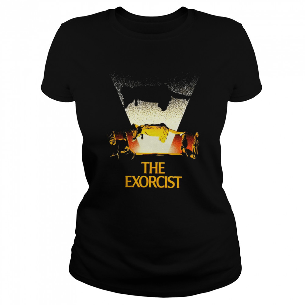 The Exorcist Levitating Scary Movie shirt Classic Women's T-shirt