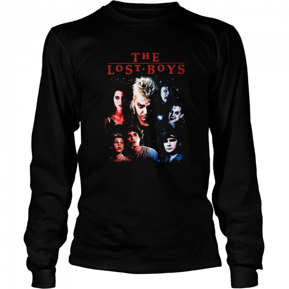 The Lost Boys Horror Scary Movie shirt Long Sleeved T-shirt