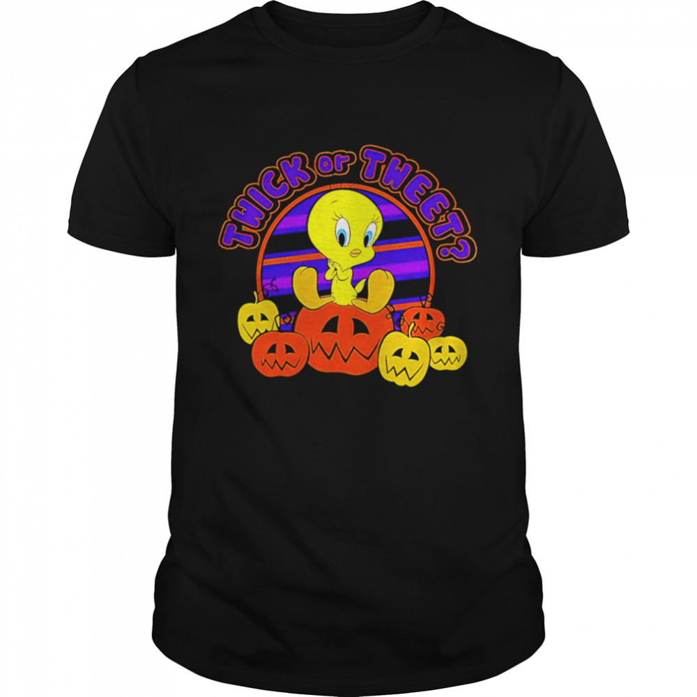 Thick Or Tweet Baby Duck Halloween shirt Classic Men's T-shirt