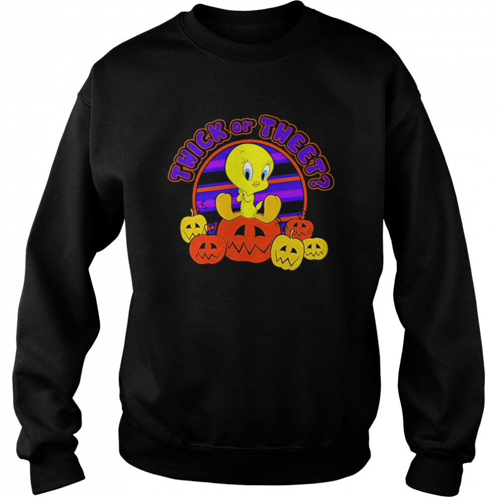 Thick Or Tweet Baby Duck Halloween shirt Unisex Sweatshirt